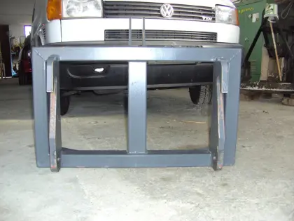 3-Punktadapter mit hydr. Weidemann-Aufnahme