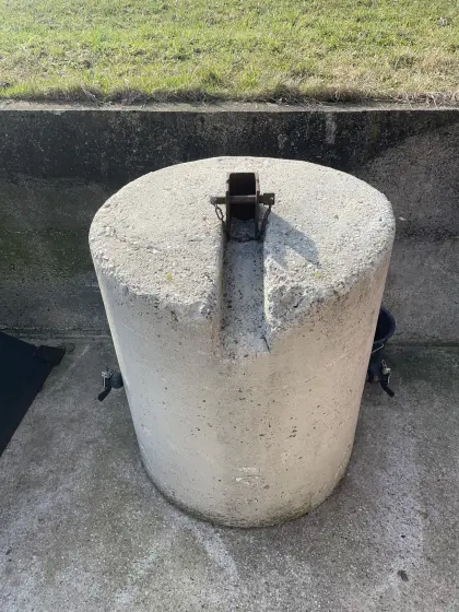 Verkaufe Betongewicht ca. 950 kg