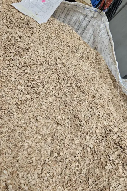 Sägespäne als Einstreu