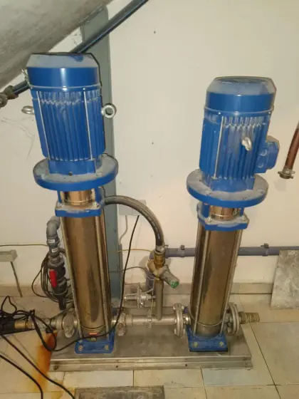 2 Stk. Wasserpumpe, Industriepumpe