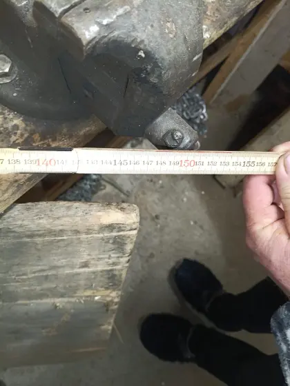 Ladefläche für hydr. auf Acker Schiene