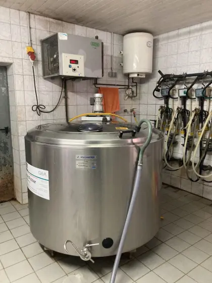 Milchtank Delaval 1.030 l