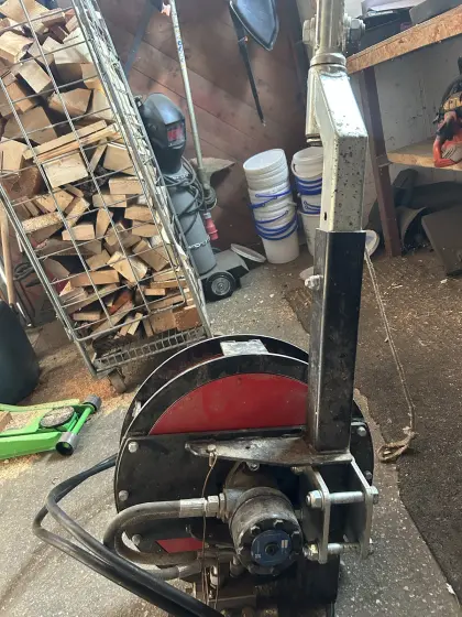 Hilfsseilwinde Forst