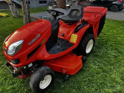 Kubota Rasenmäher Traktor
