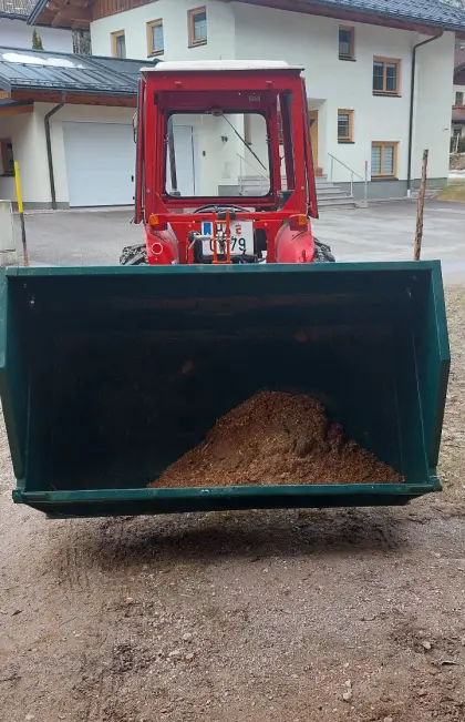 Kippmulde Heckschaufel