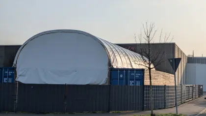 Containerüberdachung