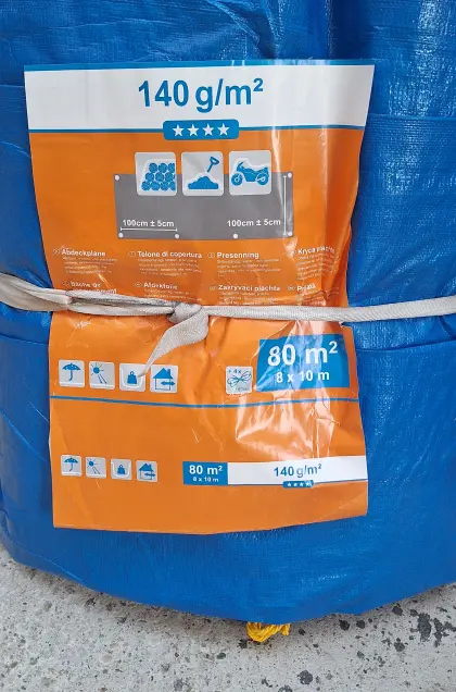 Abdeckplane 8x10