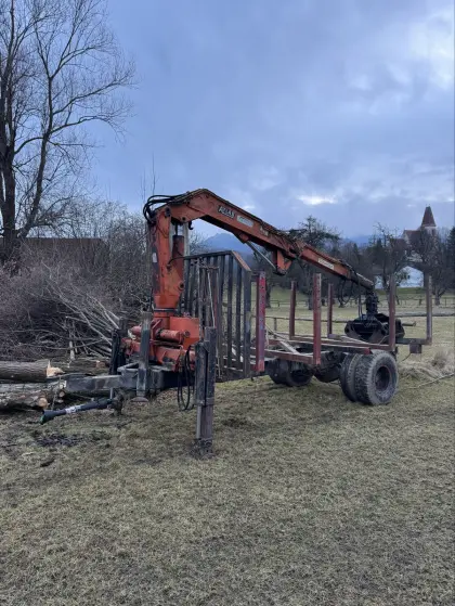 Kranwagen Eigenbau Atlas Kran