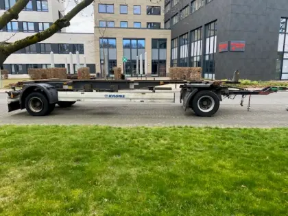 2-Achsen Drehschemel-Anhänger BDF 18 to.