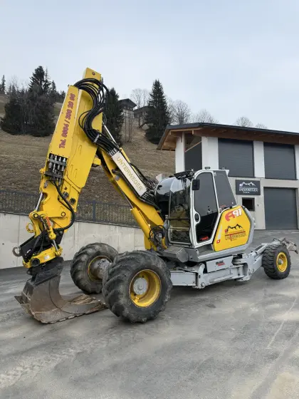 Schreitbagger Menzi Muck A91