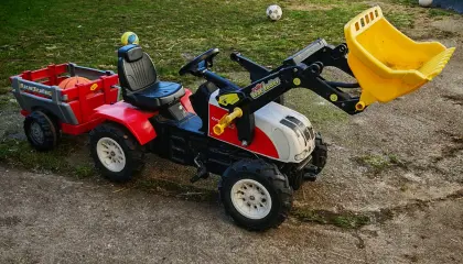 Trettraktor Steyr Luftbereifung