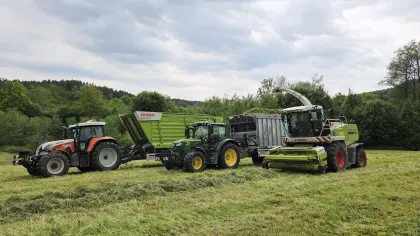 Grasernte, Silierkette