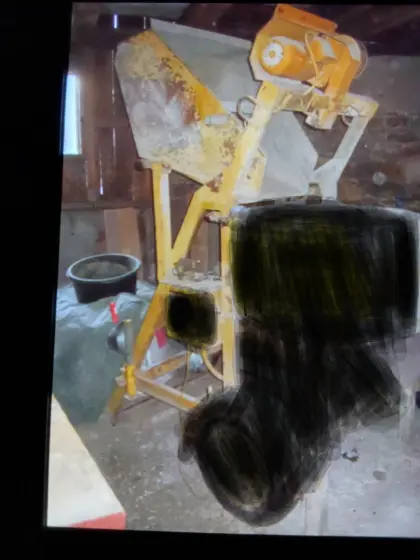 Zwangsmischer Schrapper