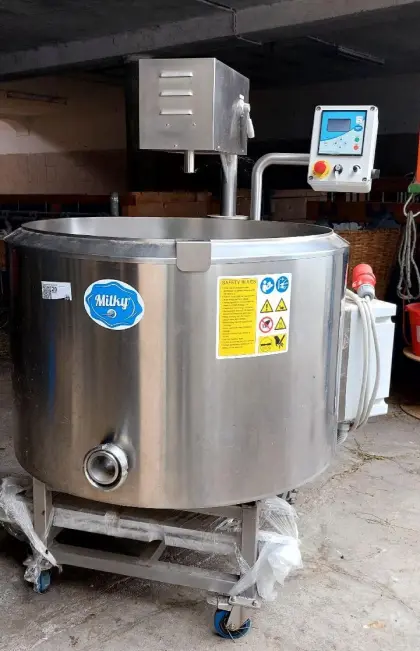 Käsekessel 300 l Modell FJ 300 RM