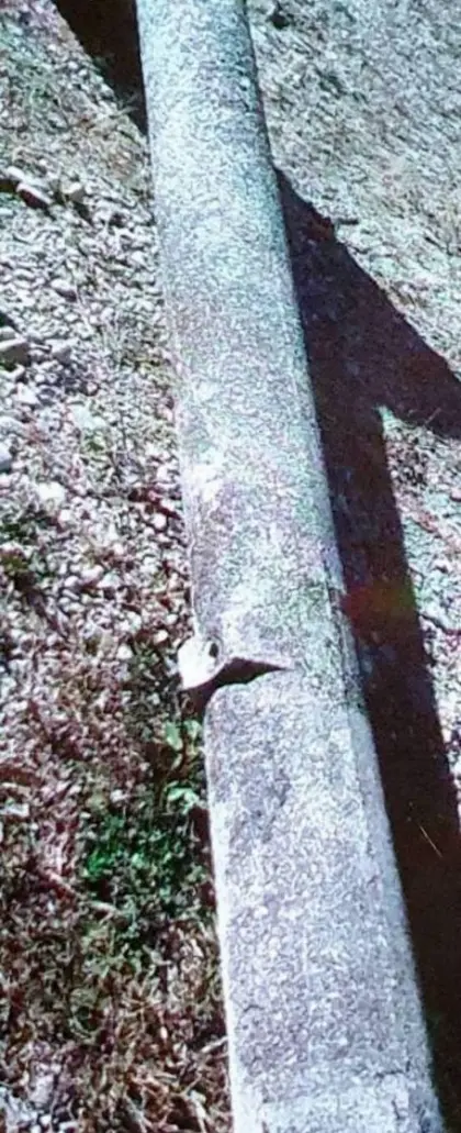 Betonfundamente Strommasten