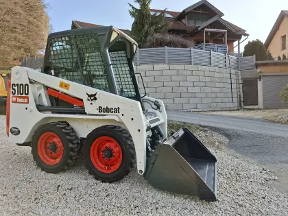 Bobcat S100+Schaufel!!