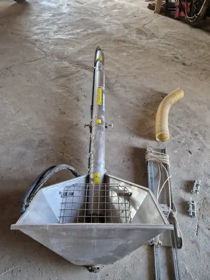 Kipperüberladeschnecke 3m Nirosta