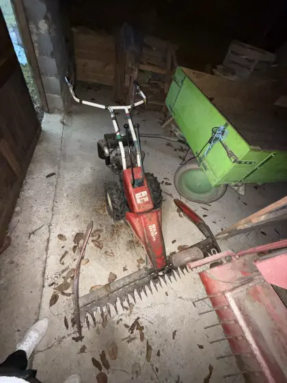 Reserviert! Motormäher