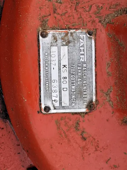 Schwader Fahr KS 80 D