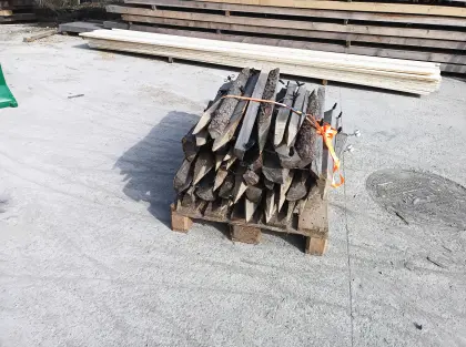 Lärchen Zaunpfähle