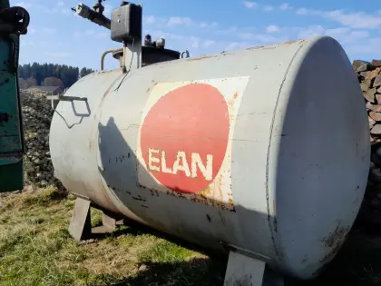 Hoftankstelle, Dieseltank