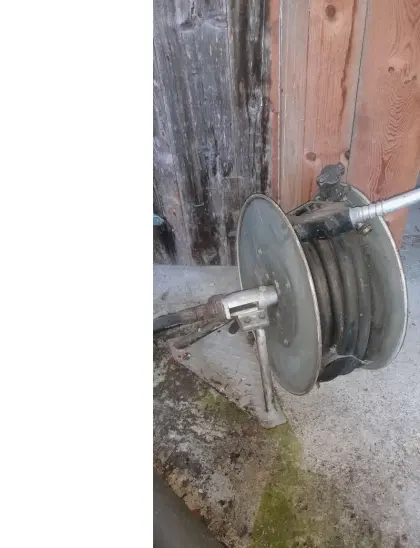 Dieselschlauch, Tankschlauchaufroller