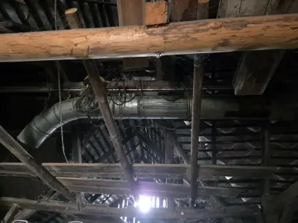 Buchmann Heugebläse mit Heuverteileranlage