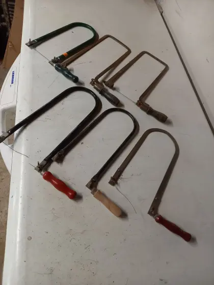 6 Laubsägen Bögen