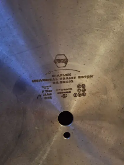 Sägeblatt für Ziegelsäge