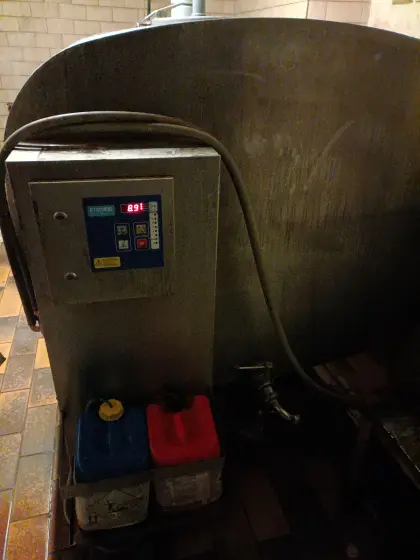 Etscheid Milchtank