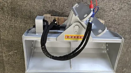 Planierschild hydr. zu A.Moser Heckbagger