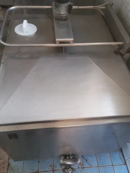 Milchwanne Tank mit Kühlung