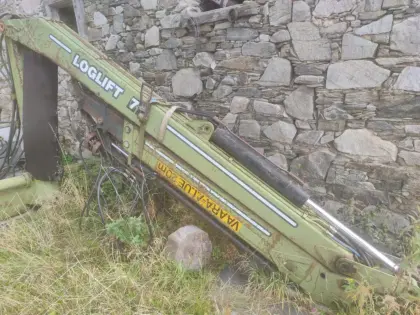 Loglift Holzkran 10 m