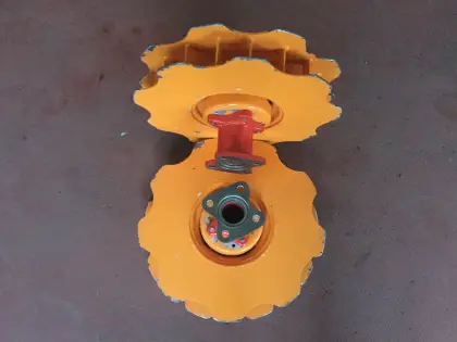 Eisenrad orange Farbe