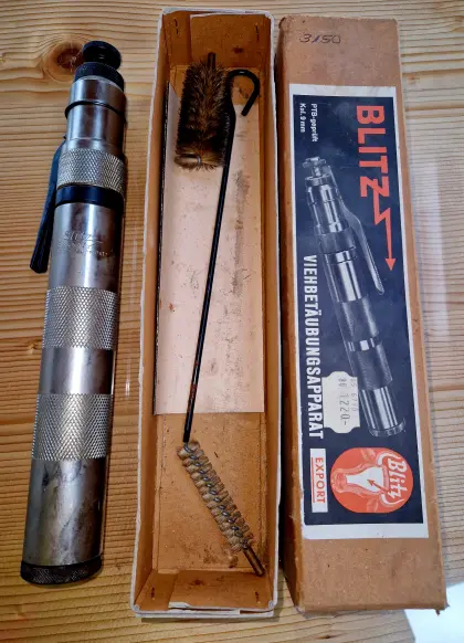 Blitz Schlachtschussapparat