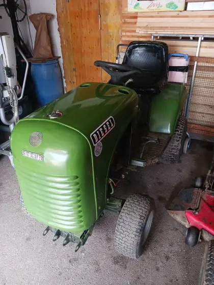 Suche günstigen Kleintraktor