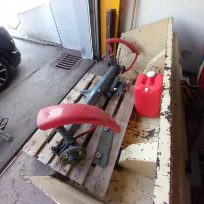 Vordere Achse für Lindner 420/520