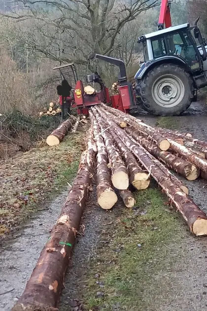 Anbauprozessor Tuiko P 300-D Harvester Hypro Farma Kesla