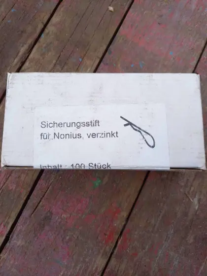 Splinte für Nonius-Abhängung