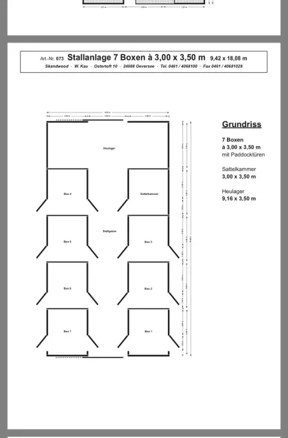 Stall, Pferdestall, Halle