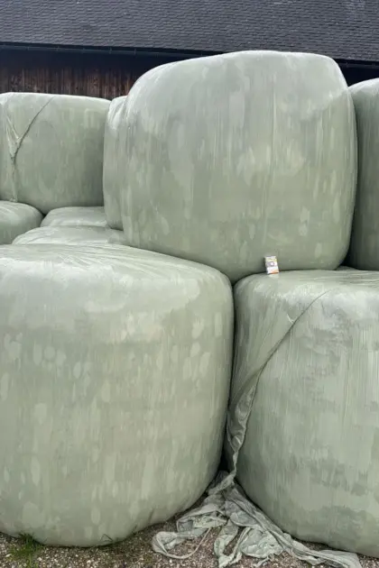 Silageballen Rundballen