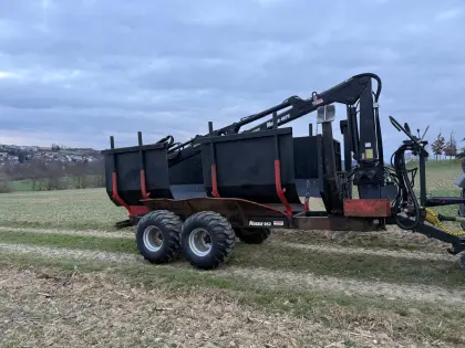 Nokka 952 Rückewagen mit HK4976 Kran – 7,6 m