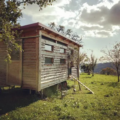 Mobiler Hühnerstall