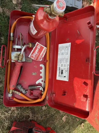 Lötset wie abgebildet Borrmann Brenner Berlin