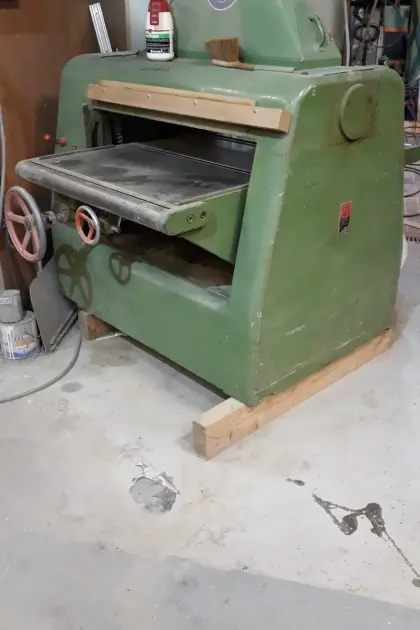 Aldinger Dickenhobelmaschine