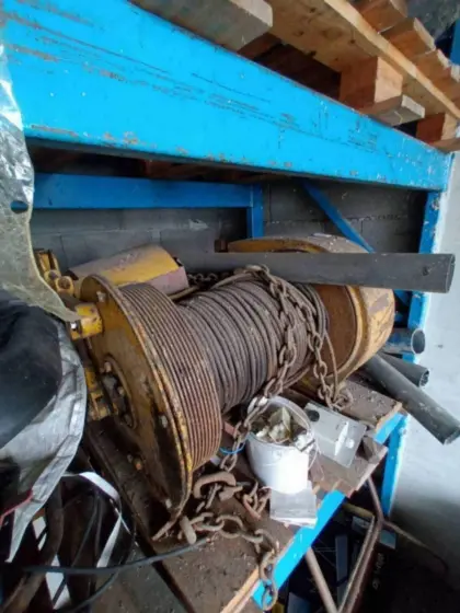 Getriebeseilwinden el. 2x