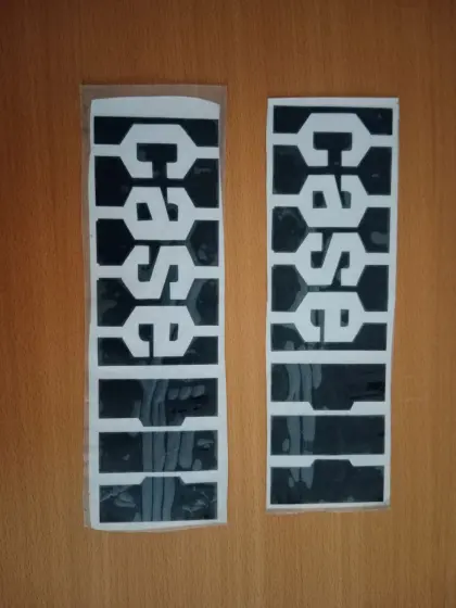 3 Stück Case IHC International Aufkleber