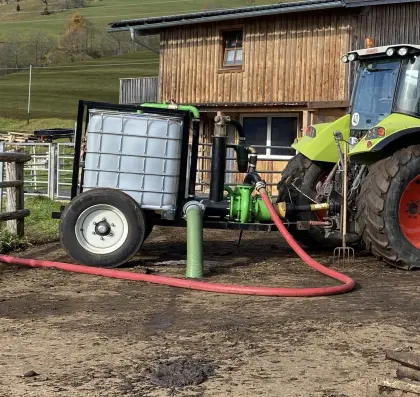 Gülleverschlauchungspumpe