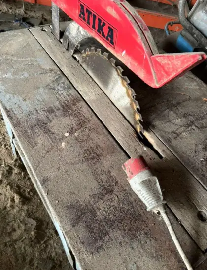 Atika Baustellenkreissäge