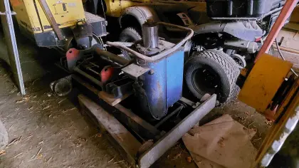 Pneumatischer Grubenheber fahrbar